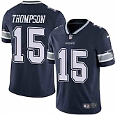 Nike Men & Women & Youth Cowboys 15 Deonte Thompson Navy NFL Vapor Untouchable Limited Jersey,baseball caps,new era cap wholesale,wholesale hats